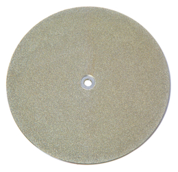 Diamond-coated disc